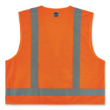 TENACIOUS HOLDINGS, INC. ergodyne® 24515 GloWear 8249Z-S Single Size Class 2 Economy Surveyors Zipper Vest, Polyester, X-Large, Orange