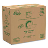 DART 12BWWQR Quiet Classic Laminated Foam Dinnerware Bowls, 10 to 12 oz, White, 125/Pack, 8 Packs/Carton