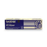 BROTHER INTL. CORP. PC-402RF PC-402RF Thermal Transfer Refill Roll, 150 Page-Yield, Black, 2/Pack