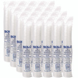 DART PL4N Portion/Souffle Cup Lids, Fits 3.25 oz to 9 oz Portion Cups, Plastic, Clear, 125/Pack, 20 Packs/Carton