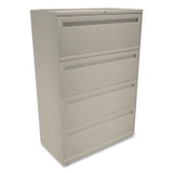 HON COMPANY 784LL Brigade 700 Series Lateral File, 4 Legal/Letter-Size File Drawers, Putty, 36" x 18" x 52.5"