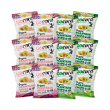 BARNANA 60000227 Plantain Chip Variety Pack, 2 oz Bag, 12/Pack