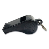 CHAMPION SPORT Sports 601 Sports Whistle, Medium Weight, Plastic, Black, Dozen