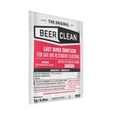 DIVERSEY 90223 Beer Clean Last Rinse Glass Sanitizer, Powder, 0.25 oz Pack, 100/Carton