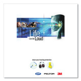 3M/COMMERCIAL TAPE DIV. 3114109 E-A-Rsoft Metal Detectable Soft Foam Earplugs, 32 dB NRR, Yellow, 200/Box