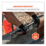 TENACIOUS HOLDINGS, INC. ergodyne® 17856 ProFlex 7001-CASE Nitrile Coated Gloves, EN388: 4121X, 9.25" Long, XX-Large, Black, 144 Pairs/Carton