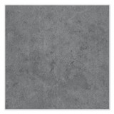 SAFCO PRODUCTS MRETSGY End Table, Square, 20 x 20 x 25, Stone Gray Top, Silver Base