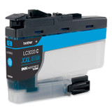 BROTHER INTL. CORP. LC3033C LC3033C INKvestment Super High-Yield Ink, 1,500 Page-Yield, Cyan