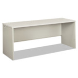 HON COMPANY 38925B9Q 38000 Series Desk Shell, 72" x 24" x 30", Light Gray/Silver