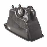 RUBBERMAID COMMERCIAL PROD. 1013 BLA 0.75 cu yd Structural Foam Tilt Truck, Standard Duty, 1,000 lb Capacity, Black