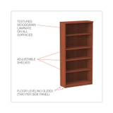 ALERA VA63-6632MC Alera Valencia Series Bookcase, Five-Shelf, 31.75w x 14d x 64.75h, Medium Cherry