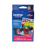 BROTHER INTL. CORP. LC65HYM LC65HYM Innobella High-Yield Ink, 750 Page-Yield, Magenta