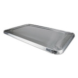DURABLE PACKAGING 8900CRL Aluminum Steam Table Lids, Rolled Edge, Fits Full-Size Pan, 0.63" Deep, 12.88 x 20.81, 50/Carton