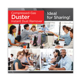 FALCON SAFETY Dust-Off® DPSJMB2 Disposable Compressed Air Duster, 17 oz Can, 2/Pack