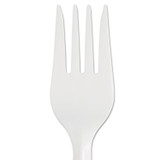 GEORGIA PACIFIC Dixie® SSF21P SmartStock Plastic Cutlery Refill, Series-B, Mediumweight Fork, White, 40/Pack, 24 Packs/Carton