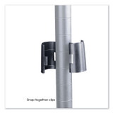 SAFCO PRODUCTS 5287GR Industrial Extra Shelf Pack, 36w x 18d x 1.5h Steel, Metallic Gray, 2/Pack