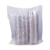 DART CTR16BF SafeSeal Tamper-Resistant, Tamper-Evident Bowls with Flat Lid, 16 oz, 5.5" Diameter x 2.7" h, Clear, Plastic, 240/Carton