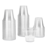 KARAT BY LOLLICUP CKC9 PET Plastic Cups, 9 oz, Clear, 1,000/Carton
