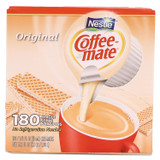 NESTLE Coffee mate® 753032 Liquid Coffee Creamer, Original, 0.38 oz Mini Cups, 180/Carton