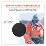 TENACIOUS HOLDINGS, INC. ergodyne® 25597 GloWear 8381 Class 3 Hi-Vis 4-in-1 Quilted Bomber Jacket, Lime, 3X-Large