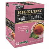 KEURIG DR PEPPER Bigelow® 6080 English Breakfast Tea K-Cups Pack, 24/Box