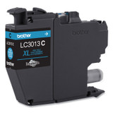 BROTHER INTL. CORP. LC3013C LC3013C High-Yield Ink, 400 Page-Yield, Cyan