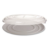 ECO-PRODUCTS,INC. EPSCPTR16LID 100% Recycled Content Pizza Tray Lids, 16 x 16 x 0.2, Clear, Plastic, 50/Carton