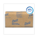 KIMBERLY-CLARK PROFESSIONAL Scott® 01700 Essential Single-Fold Towels, Absorbency Pockets, 9.3 x 10.5, 250/Pack, 16 Packs/Carton
