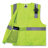 TENACIOUS HOLDINGS, INC. ergodyne® 21059 GloWear 8210Z Class 2 Economy Mesh Vest, Polyester, Lime, 4X-Large/5X-Large