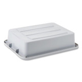 RUBBERMAID COMMERCIAL PROD. 3349 GRA Bus/Utility Tote, 20" x 15" x 5", Gray