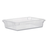 RUBBERMAID COMMERCIAL PROD. 3308 CLE Food/Tote Boxes, 8.5 gal, 26 x 18 x 6, Clear, Plastic