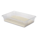 RUBBERMAID COMMERCIAL PROD. 3308 CLE Food/Tote Boxes, 8.5 gal, 26 x 18 x 6, Clear, Plastic