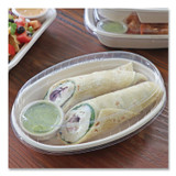 WORLD CENTRIC BOSCUBBLFP Fiber Bowls, Burrito Bowl, 32 oz, 9.7 x 5.3 x 1.6, Natural, Paper, 300/Carton