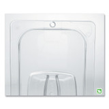 RUBBERMAID COMMERCIAL PROD. 3310 CLE Food/Tote Box Lids, 12 x 18, Clear, Plastic