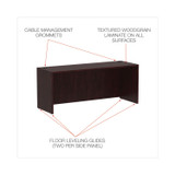 ALERA VA25-7224MY Alera Valencia Series Credenza Shell, 70.88w x 23.63d x 29.5h, Mahogany