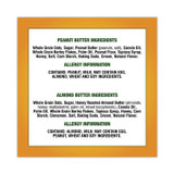 GENERAL MILLS Nature Valley® 22001046 Biscuits, Cinnamon with Almond Butter/Honey with Peanut Butter, 1.35 oz Pouch, 30/Carton