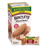 GENERAL MILLS Nature Valley® 22001046 Biscuits, Cinnamon with Almond Butter, 1.35 oz Pouch, 30/Carton