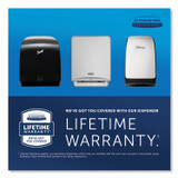 KIMBERLY-CLARK PROFESSIONAL Scott® 48860 Essential Electronic Hard Roll Towel Dispenser, 12.7 x 9.57 x 15.76, Black