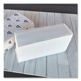 BOARDWALK 6204 Structured Multifold Towels, 1-Ply, 9 x 9.5, White, 250/Pack, 16 Packs/Carton