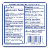 DIAL PROFESSIONAL 16706 Antibacterial Gel Hand Sanitizer Refill for FIT Manual Dispenser, 1.2 L, Fragrance-Free, 3/Carton