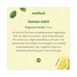METHOD PRODUCTS INC. 01162 Foaming Hand Wash, Lemon Mint Scent, 10 oz