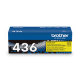 BROTHER INTL. CORP. TN436Y TN436Y Super High-Yield Toner, 6,500 Page-Yield, Yellow