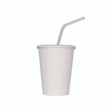 KARAT BY LOLLICUP CKCP12W Double Poly Paper Cold Cups, 12 oz, White, 1,000/Carton