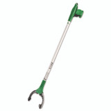 UNGER NT080 Nifty Nabber Trigger-Grip Extension Arm, 32", Aluminum/Green