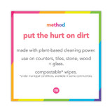 METHOD PRODUCTS INC. 01468CT All Surface Cleaner, Grapefruit Scent, 68 oz Plastic Bottle, 6/Carton