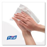 GO-JO INDUSTRIES PURELL® 9031-06 Hand Sanitizing Wipes Alcohol Formula, 6 x 7, Unscented, White, 175/Canister, 6 Canisters/Carton