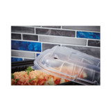 PACTIV EVERGREEN CORPORATION YCNV9X6PPDL EarthChoice Entree2Go Takeout Container Vented Lid, 8.67 x 5.75 x 0.98, Clear, Plastic, 300/Carton