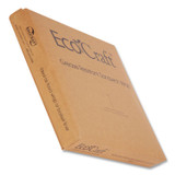 BAGCRAFT 300897 EcoCraft Grease-Resistant Paper Wraps and Liners, 12 x 12, Natural, 1,000/Box, 5 Boxes/Carton