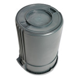 IMPACT PRODUCTS, LLC 7744-3 Gator Plus Container, 44 gal, Plastic, Gray