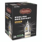 KEURIG DR PEPPER Celestial Seasonings® 14731CT English Breakfast Black Tea K-Cups, 96/Carton